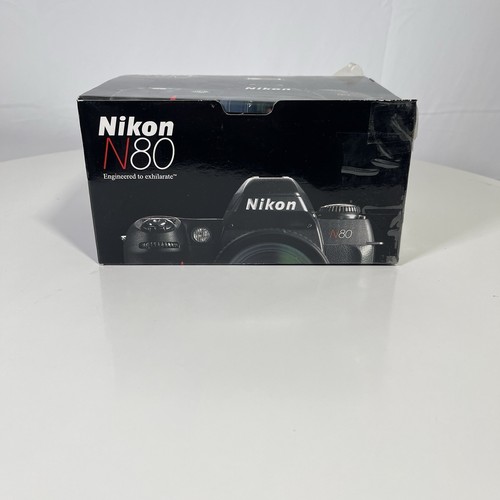 Nikon n80 camera - nikon, box